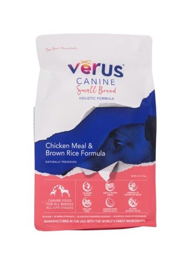 VeRUS Pet Foods Dry Dog Food Chicken, Small Breed Formula (4lb)